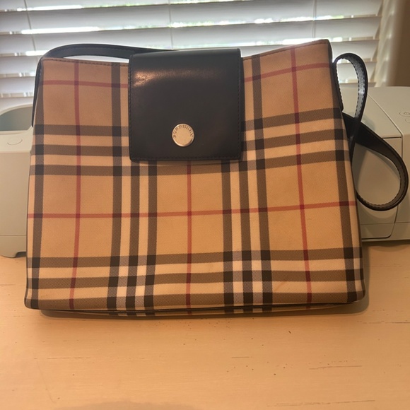 Authentic Burberry Nova Check Hand-Shoulder Bag - Picture 7 of 7